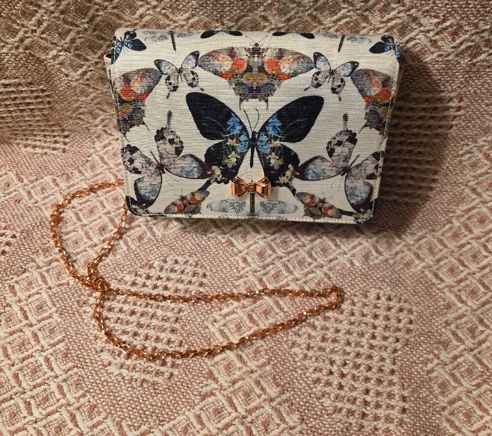 Ted Baker Butterfly Crossbody NWOT